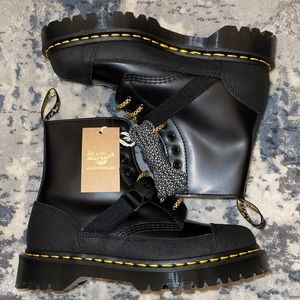 Dr. Martens 1460 Bex Tech Smooth Leather Boot - Black